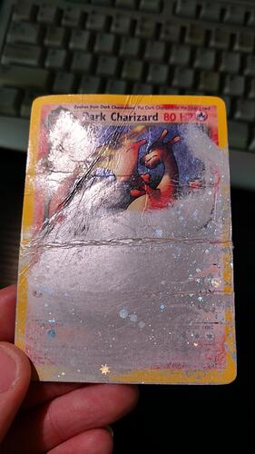 Dark Zard found in dirt