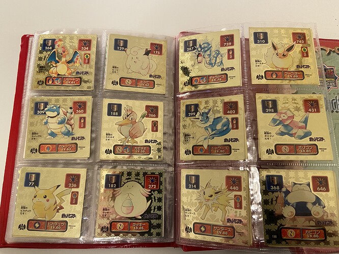 Gold stickers I know (I)