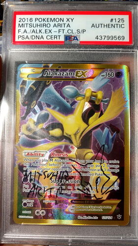 Arita signed alakazam
