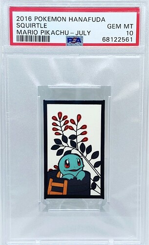 Squirtle Hanafuda