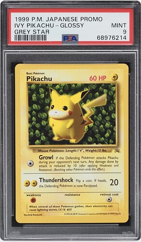 Grey Star Ivy Pikachu