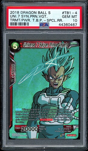 2018 Vegeta Sig - Front