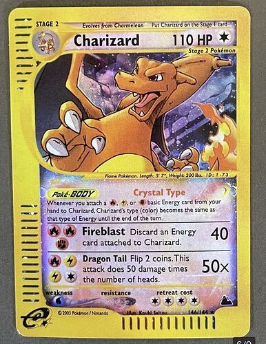 Charizard crystal