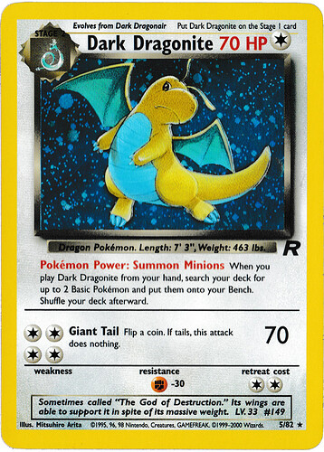 Dragonite Dark Eng