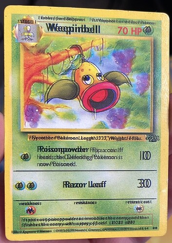 Double text Jungle Weepinbell