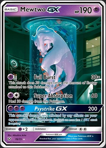 mewtwo gx shining legends