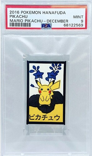 Pikachu Hanafuda