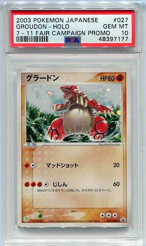 ADVP Groudon PSA 10
