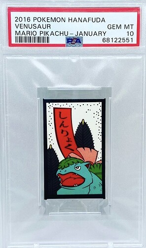 Venusaur Hanafuda