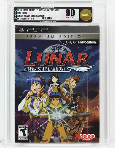 Lunar Silver Star Harmony PSP