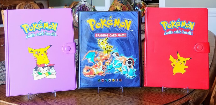 Pokemon Pikachu Binders