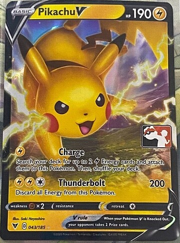 Pikachu V (Prize Pack Series One)
