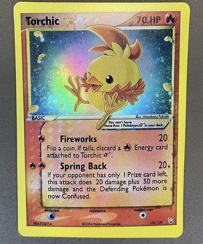 Torchic gold star