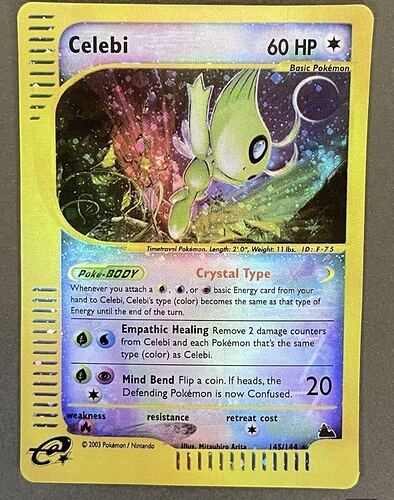 Celebi crystal