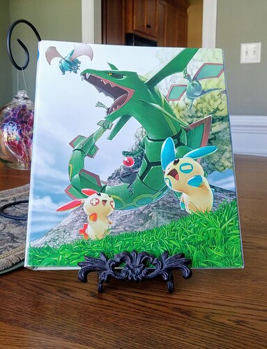 Pokemon Rayquaza Binder