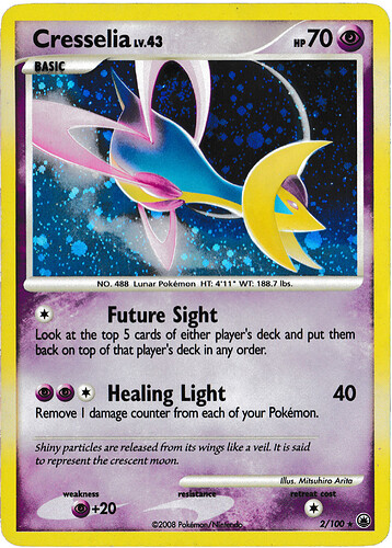 Majestic Dawn Cresselia