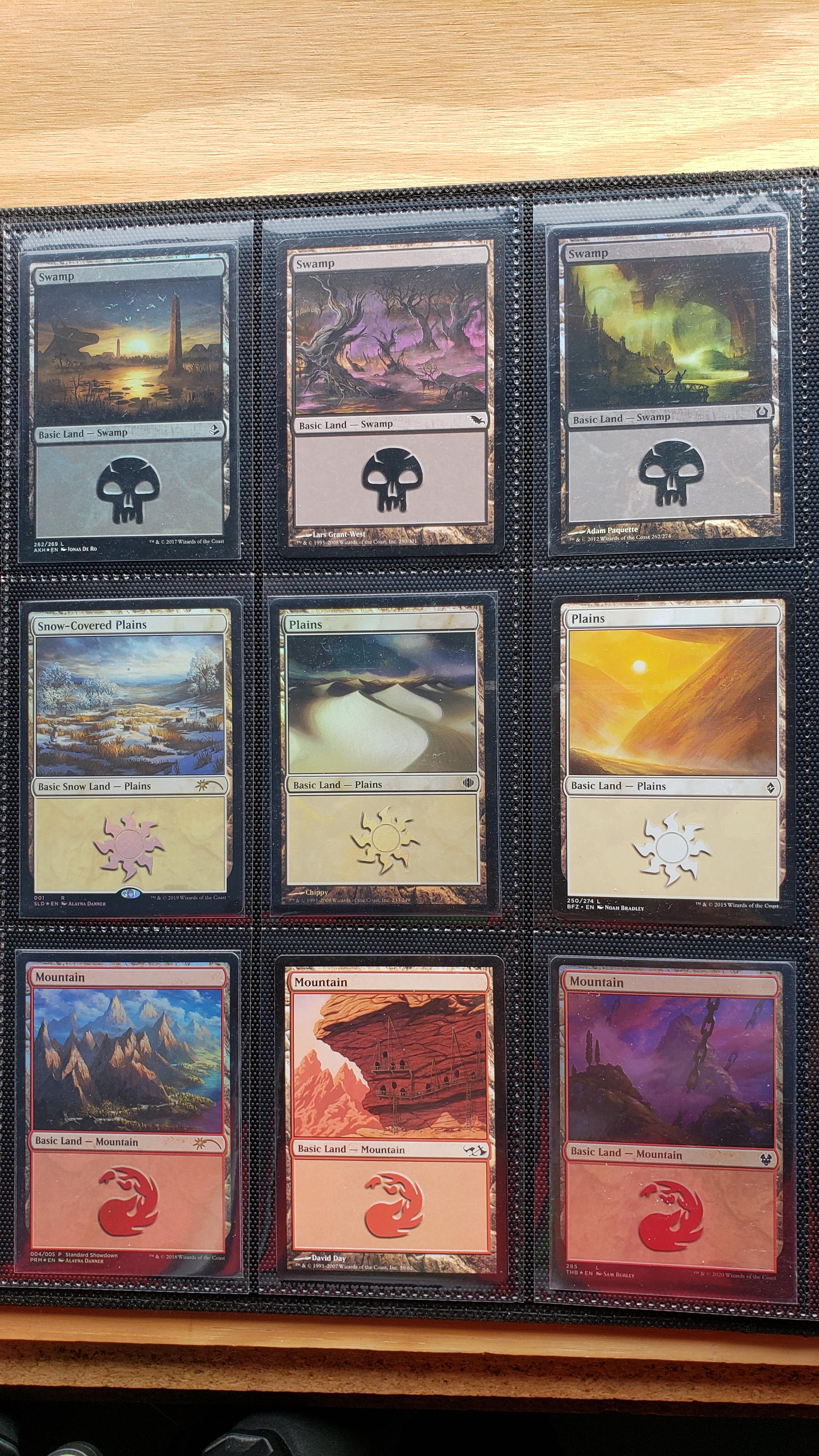 Xileets' Magic The Gathering Land Collection Collecting Elite Fourum