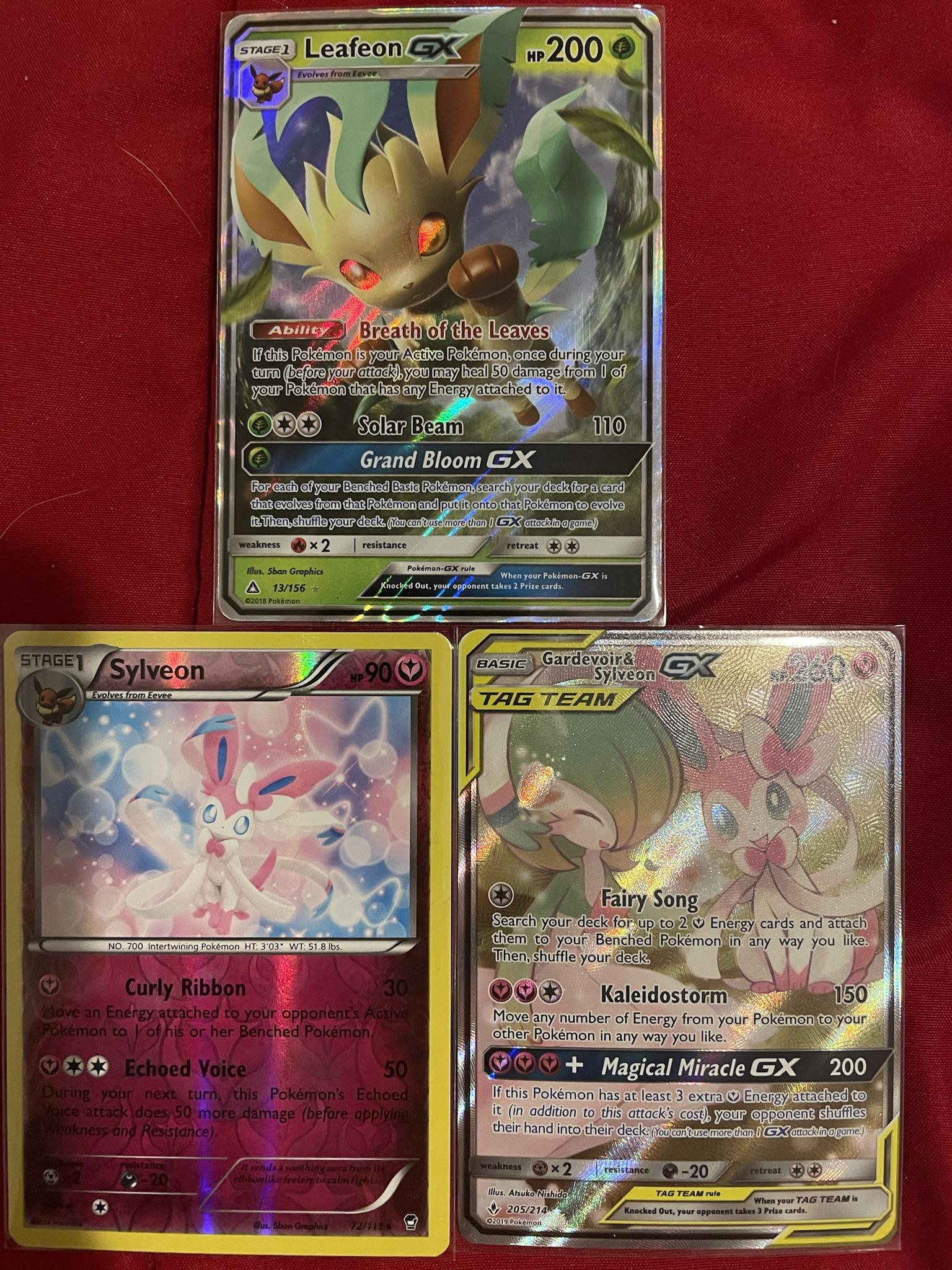 I'm looking to get my bro a gift. He loves Leafeon and is currently  collecting. Which do you think is best? : r/pokemoncards