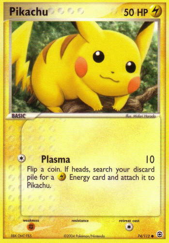 Pikachu EX FireRed & LeafGreen