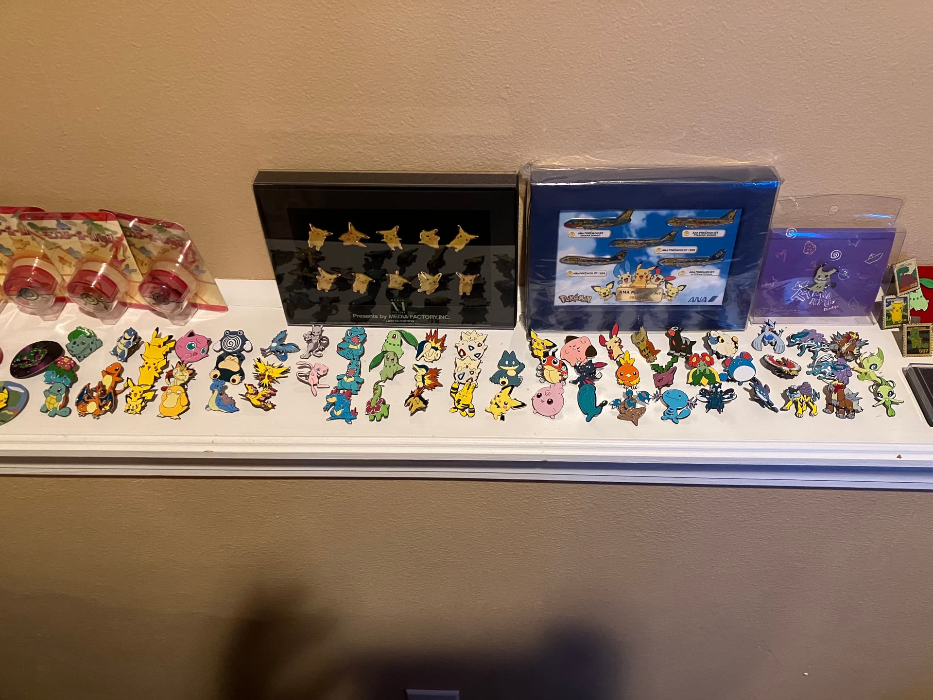 theFierceStorm's Officially Licensed Pokémon Pin Collection