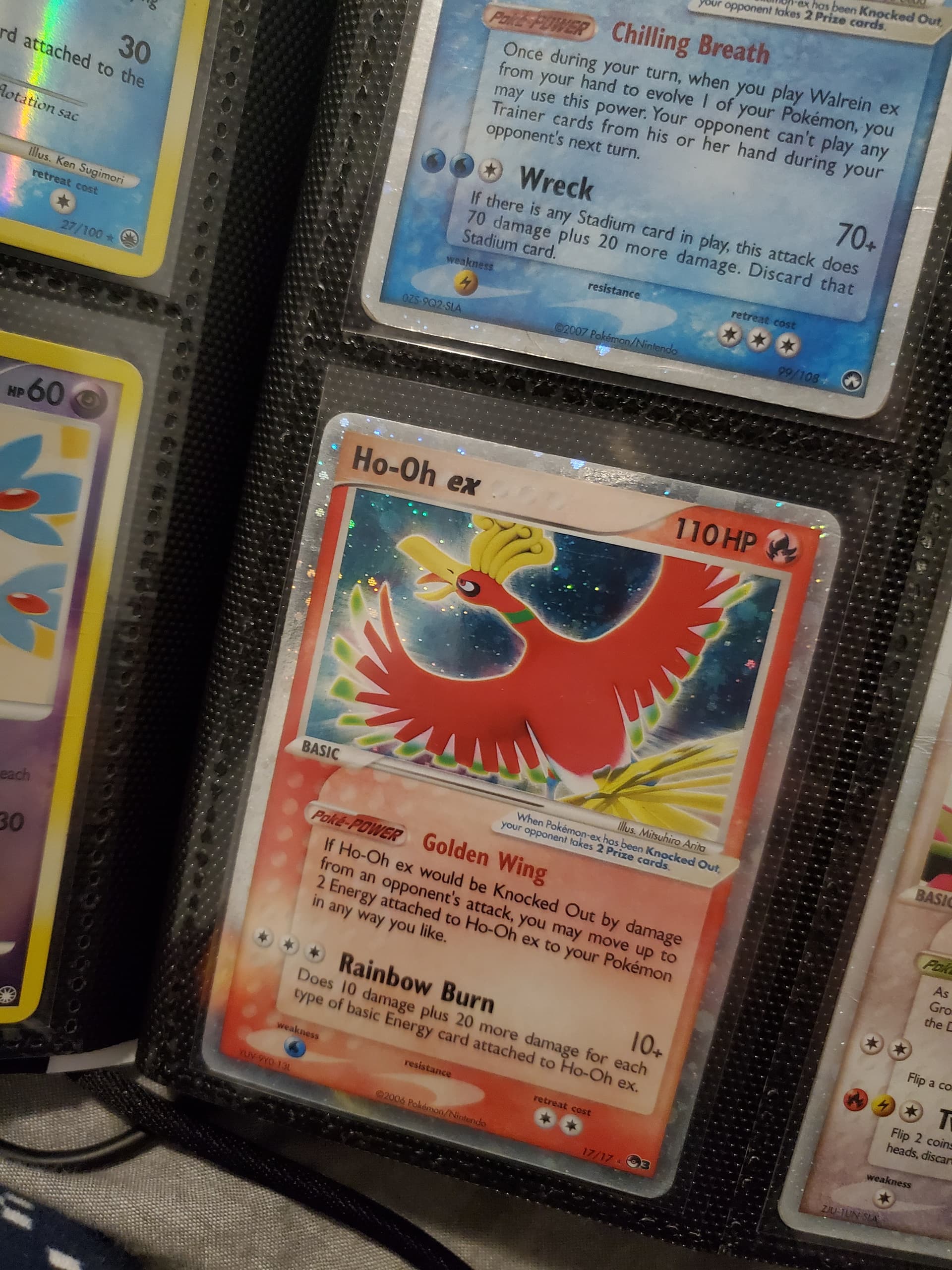 Ho-Oh ex - 17/17 PSA 8 POP Series 3 Ultra Rare Holo Pokemon - NM